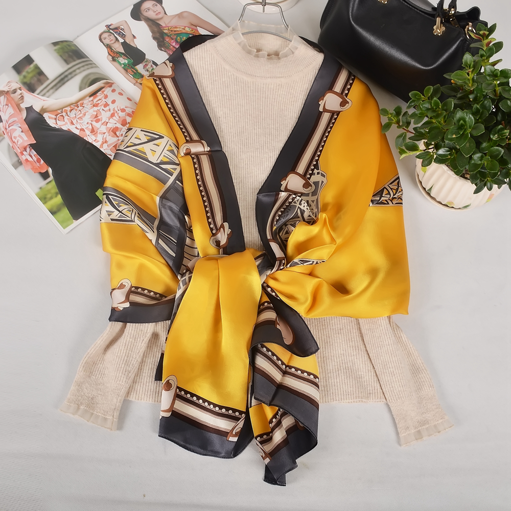 BYSIFA| New Bright Yellow 100% - Shawl Wrap Winter incelemesi ve fiyatı