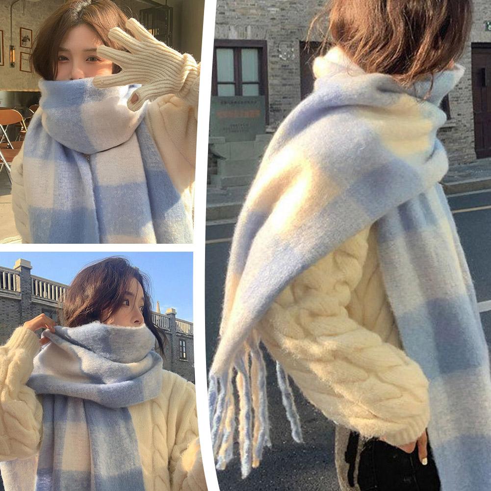 Stylish Simple Korean Inspired - Wool Scarf Men incelemesi ve fiyatı