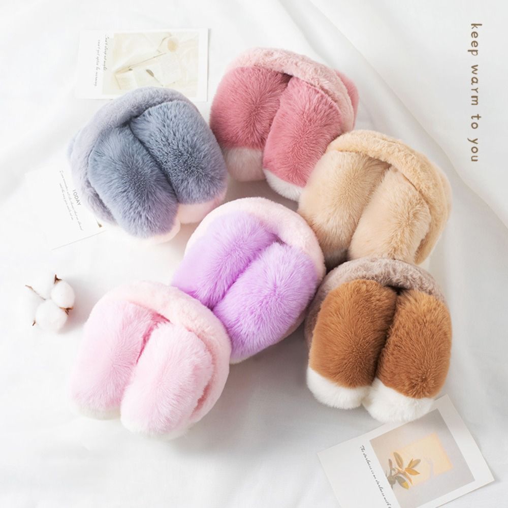Fashion Faux Fur Ear Muffs Can - Earmuffs Foldable incelemesi ve fiyatı