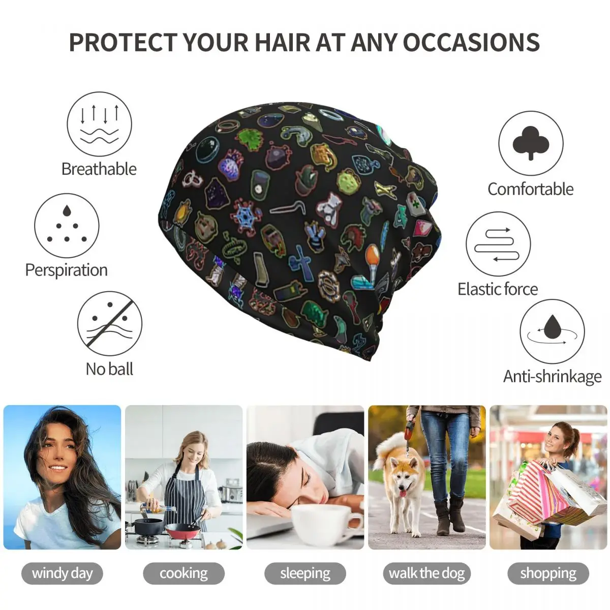 Risk Of Rain 2 Items Bandana N - Knit Beanie Hat Warm incelemesi ve fiyatı