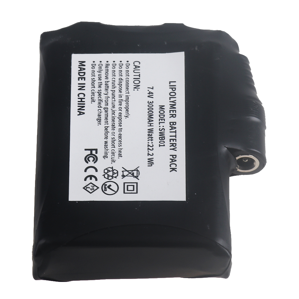 7.4V Li-Polymer 3000mah Batter - Heated Vest Battery incelemesi ve fiyatı