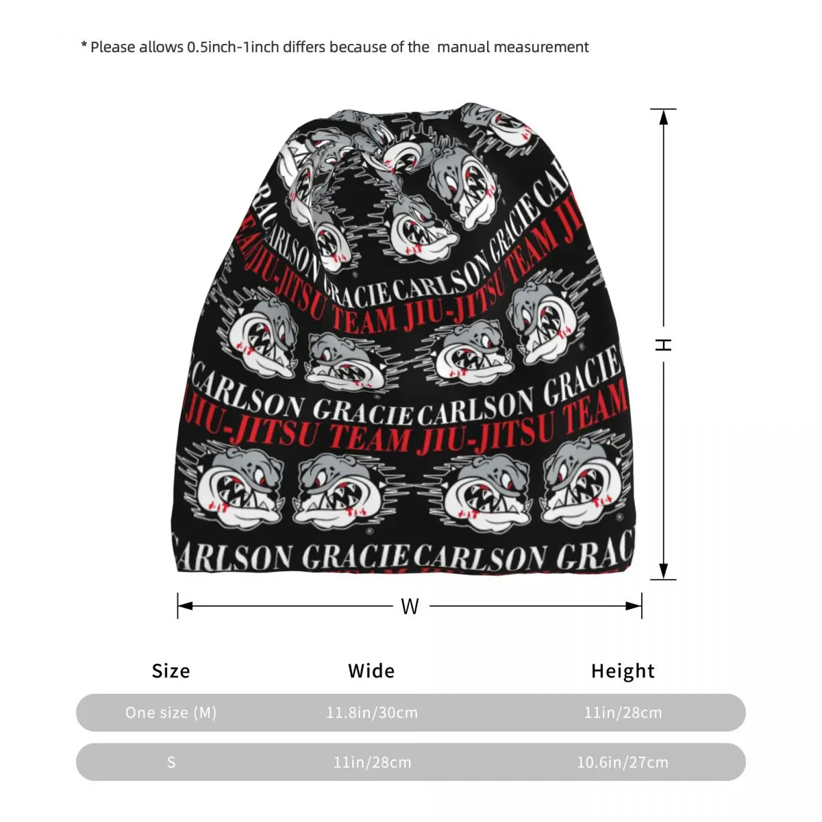 Carlson Gracie Jiu-Jitsu Team  - Knit Beanie Hat Warm incelemesi ve fiyatı