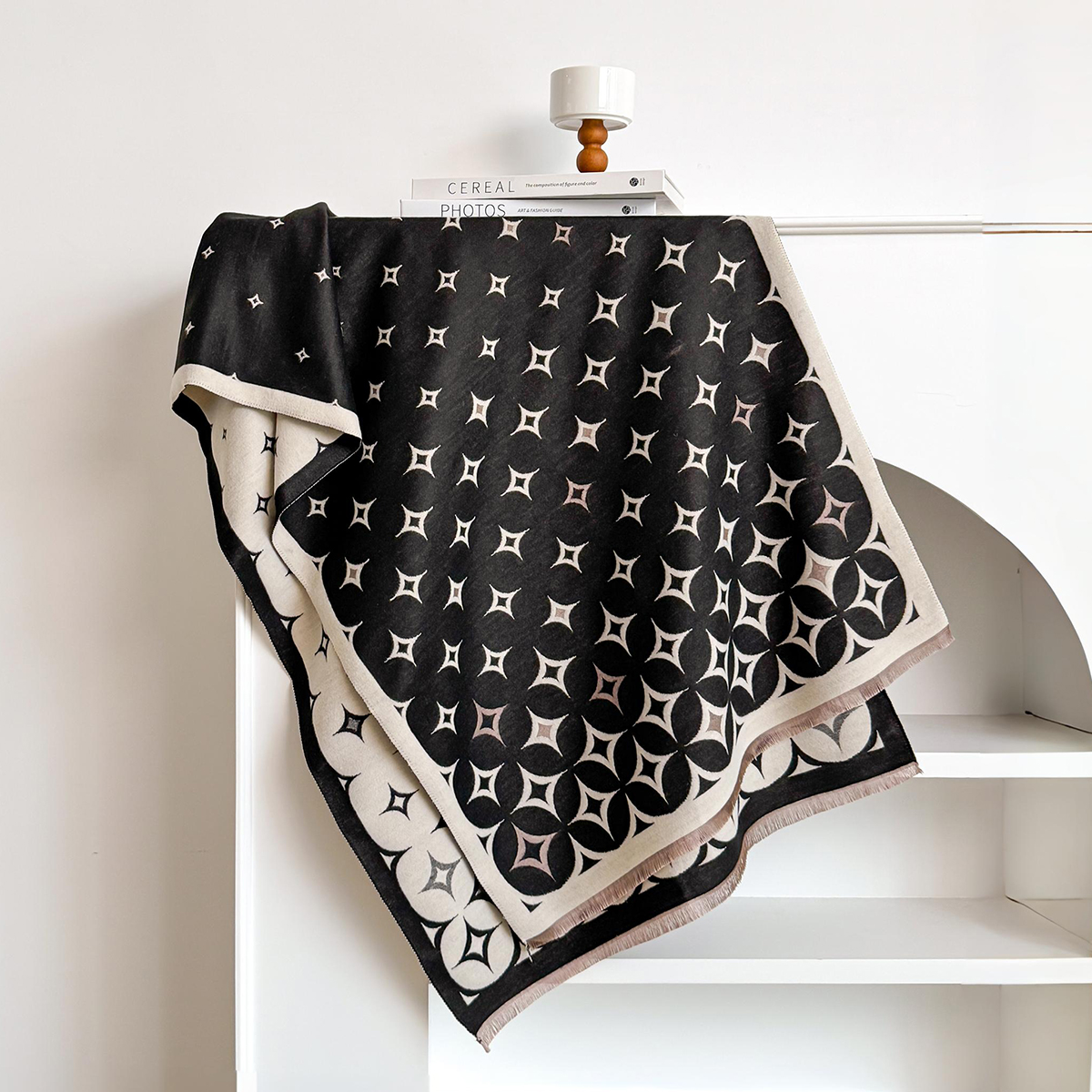 Luxury Winter Scarf Women Cash - Wool Scarf Men incelemesi ve fiyatı