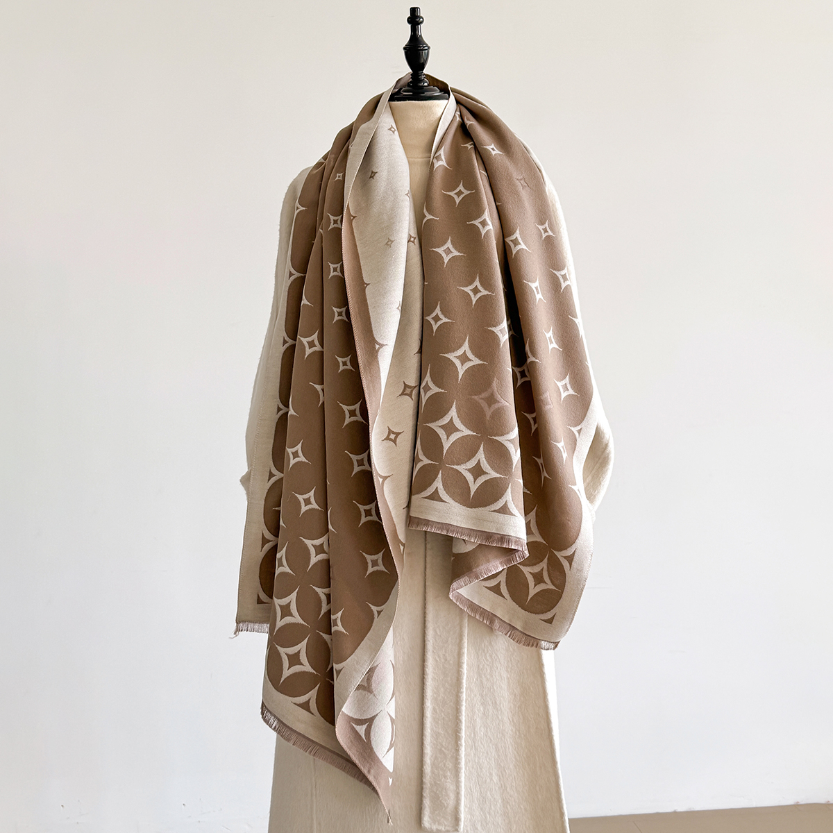 Luxury Winter Scarf Women Cash - Wool Scarf Men incelemesi ve fiyatı