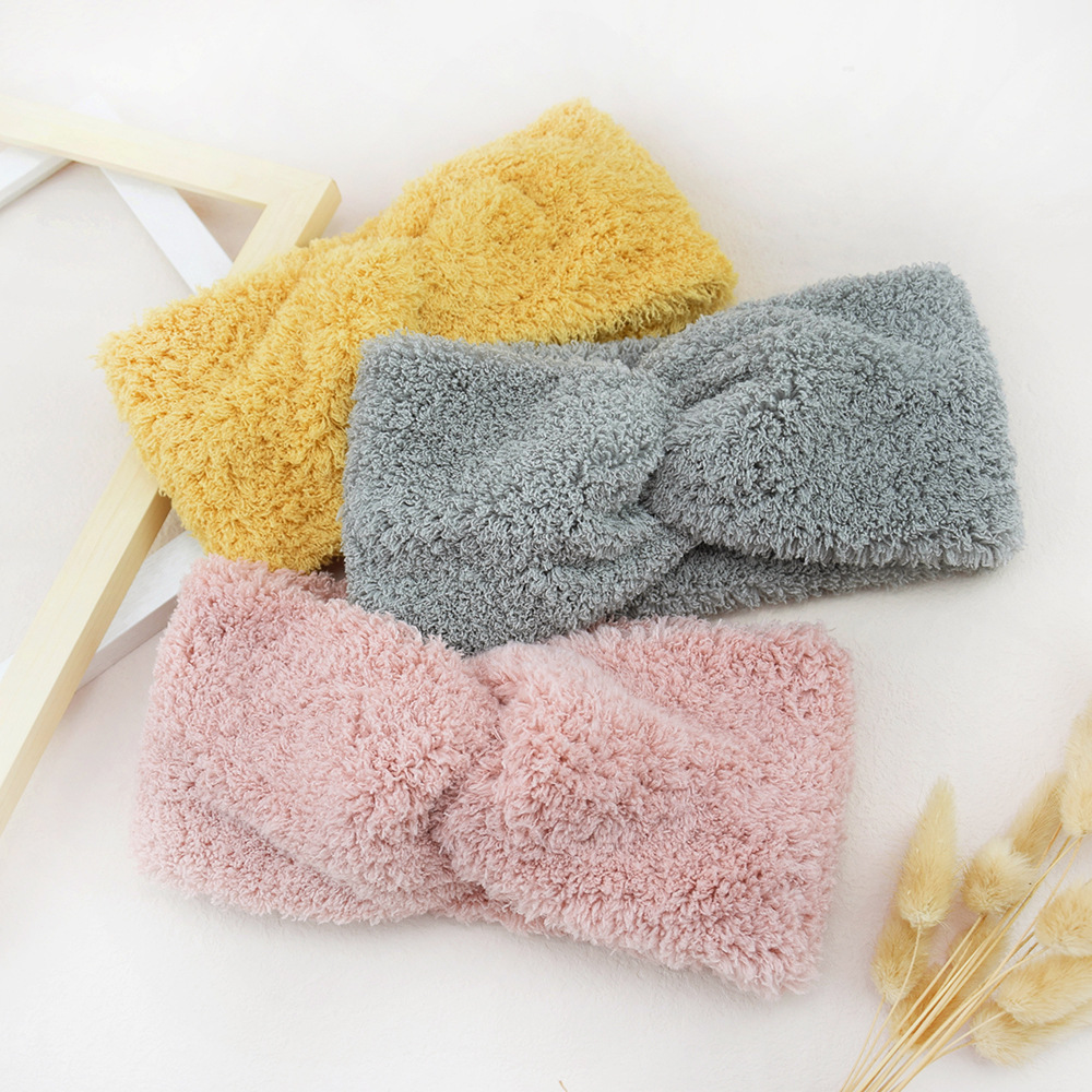 New Fleece Cross Wide Headband - Winter Headband Fleece incelemesi ve fiyatı