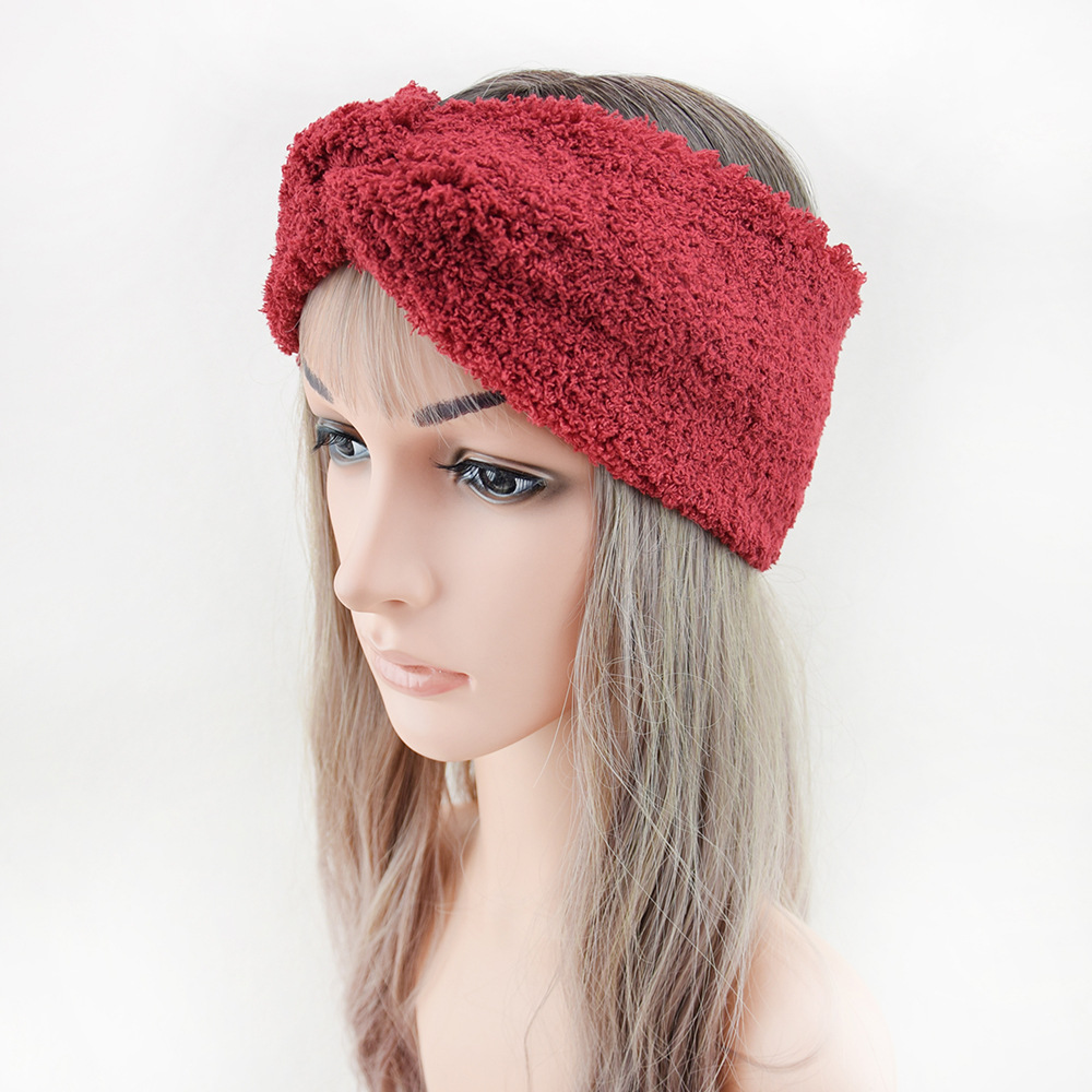 New Fleece Cross Wide Headband - Winter Headband Fleece incelemesi ve fiyatı
