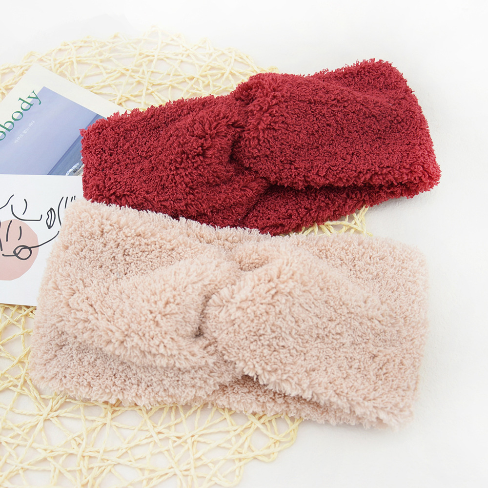 New Fleece Cross Wide Headband - Winter Headband Fleece incelemesi ve fiyatı