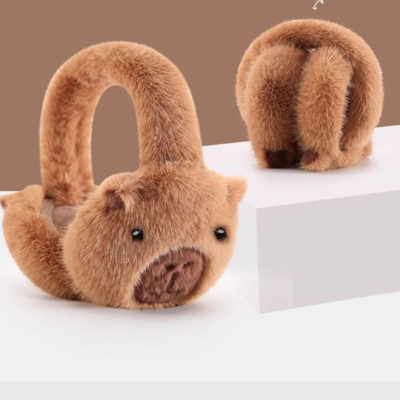 Cute Capibala Earmuffs Cartoon - Earmuffs Foldable incelemesi ve fiyatı