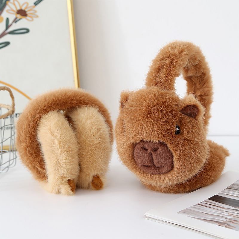 Cute Capibala Earmuffs Cartoon - Earmuffs Foldable incelemesi ve fiyatı