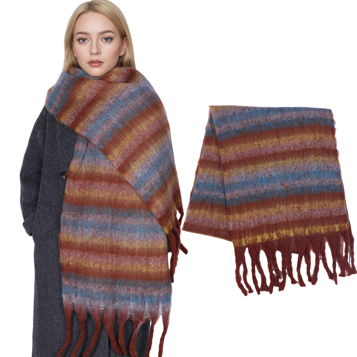 Winter Scarf for Women Cashmer - Cashmere Pashmina Wrap incelemesi ve fiyatı