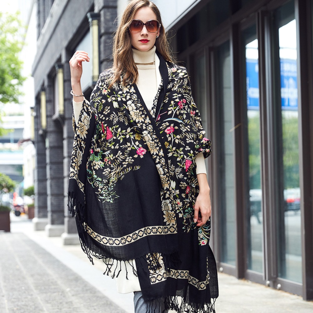 Luxury Brand Scarf Female Male - Cashmere Pashmina Wrap incelemesi ve fiyatı