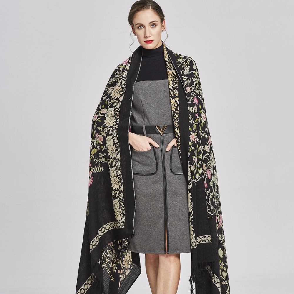 Luxury Brand Scarf Female Male - Cashmere Pashmina Wrap incelemesi ve fiyatı