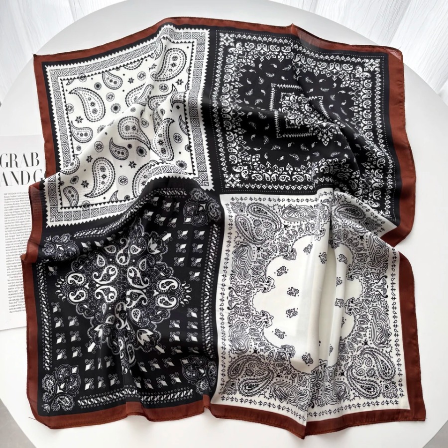 2025 Silk Shawl Square Scarf F - Shawl Wrap Winter incelemesi ve fiyatı